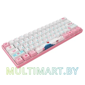 Клавиатура Akko 3061 World Tour Tokyo R2 (Akko CS Jelly Pink) картинка 5